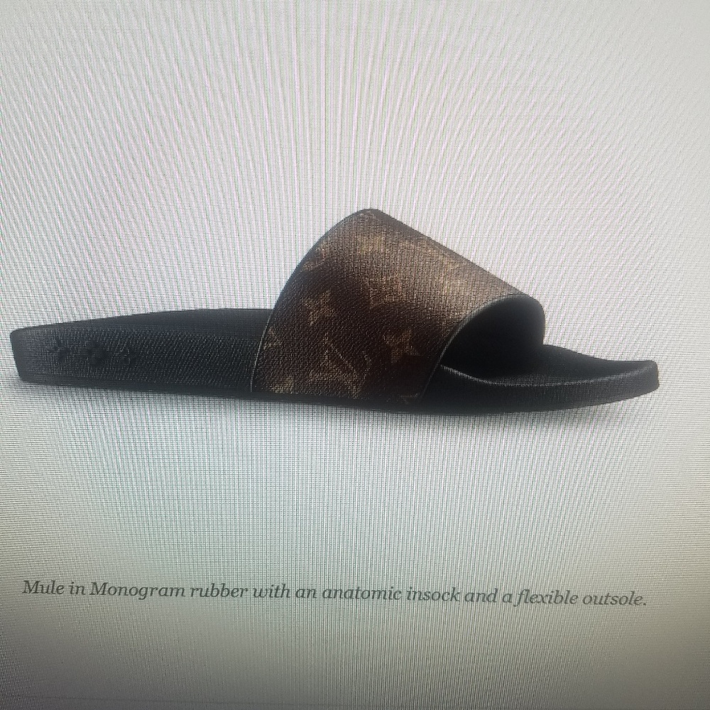 Men Louis Vuitton Flip Flops